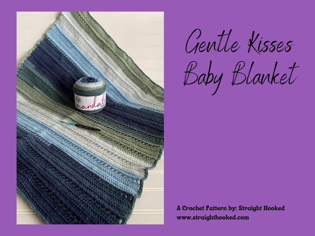 Gentle Kisses Baby Blanket crochet pattern