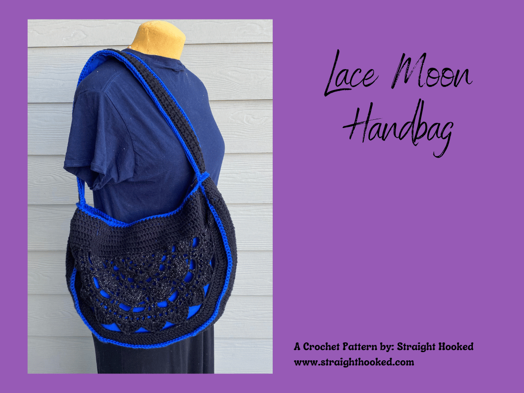 Lace Moon Handbag Crochet Pattern